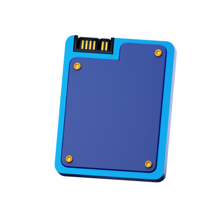 Ssd  3D Icon