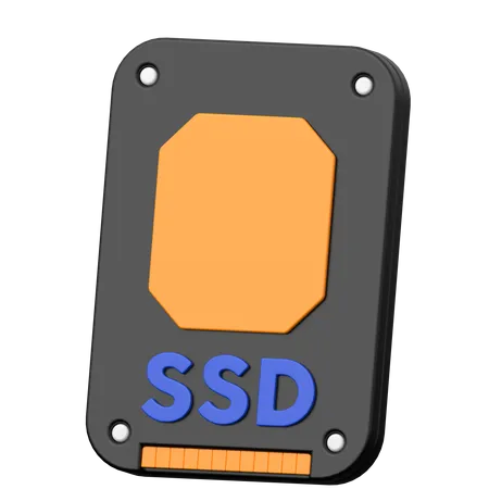 SSD  3D Icon