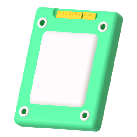 SSD Chip  3D Icon