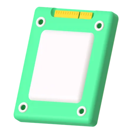 SSD Chip  3D Icon