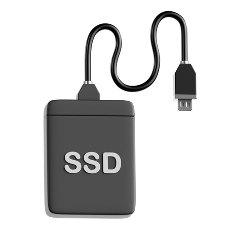 Externe SSD  3D Icon