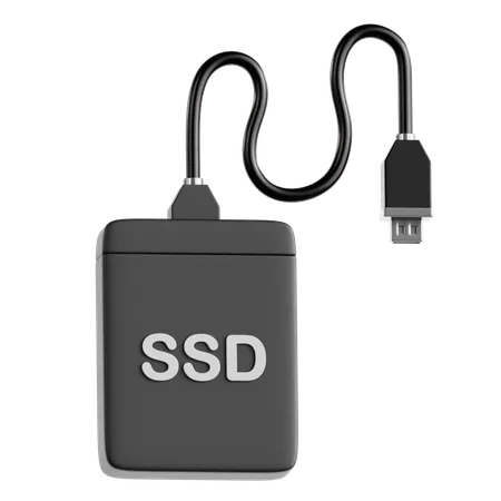 Externe SSD  3D Icon