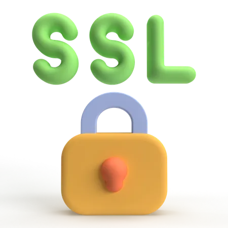 SSL  3D Icon