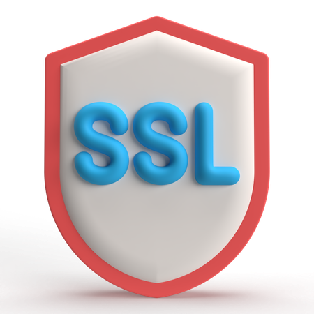 SSL-Zertifikat  3D Icon