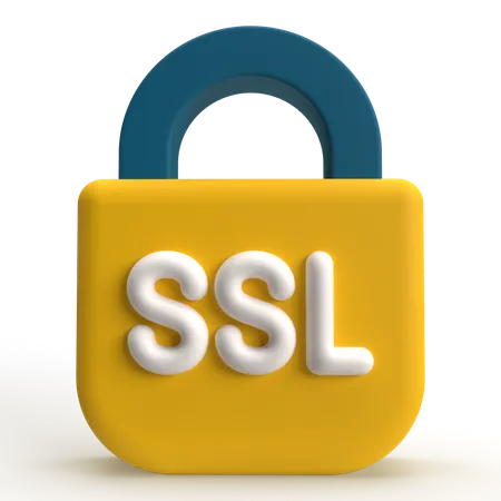 SSL-Zertifikat  3D Icon