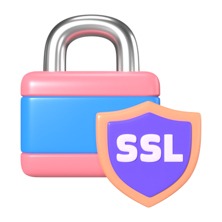 SSL  3D Icon