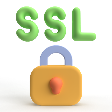 SSL  3D Icon