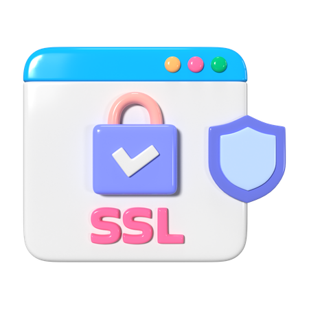 SSL  3D Icon