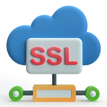 SSL-Daten  3D Icon
