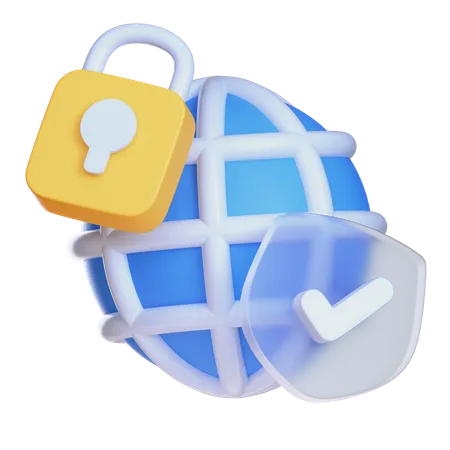 SSL Secure  3D Icon