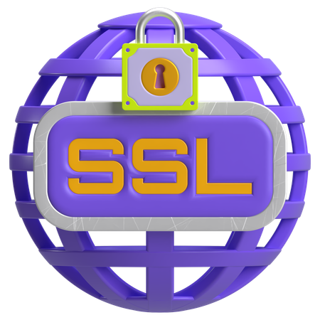 Ssl Security  3D Icon