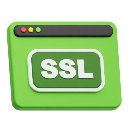 Ssl Website  3D Icon