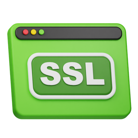 SSL-Website  3D Icon