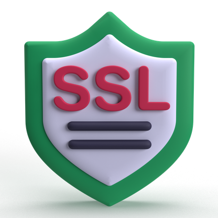 SSL-Zertifikat  3D Icon