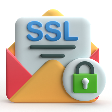 SSL-Zertifikat  3D Icon