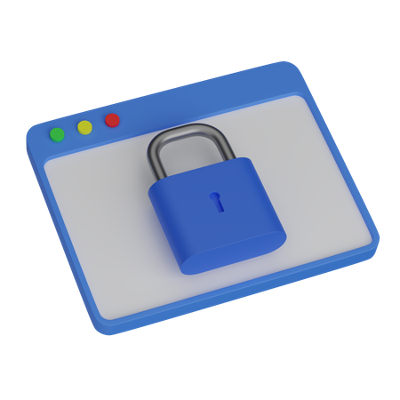 SSL-Zertifikat  3D Icon