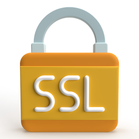 SSL-Zertifikat  3D Icon
