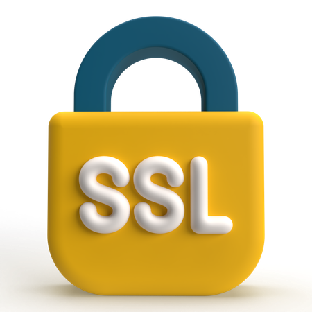 SSL-Zertifikat  3D Icon