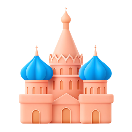 St. Basil's Cathedral  3D Icon