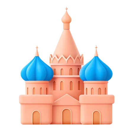 St. Basil's Cathedral  3D Icon