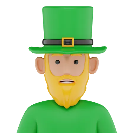 St Patrick  3D Icon