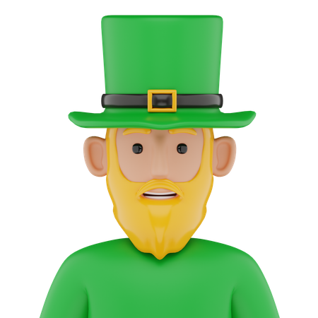 St Patrick  3D Icon
