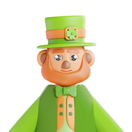 St Patrick  3D Icon
