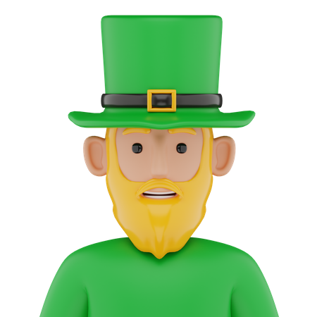 St Patrick  3D Icon