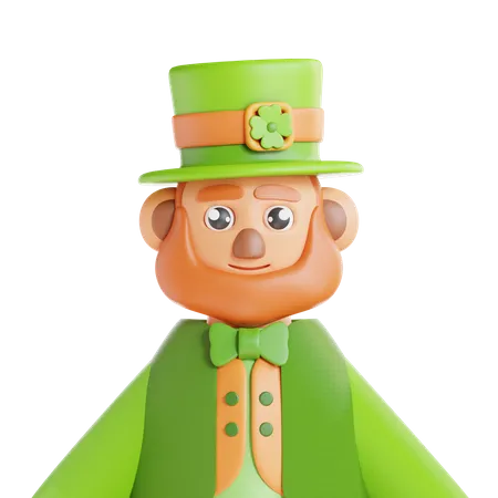 St. Patrick  3D Icon