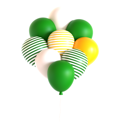 St patrick balloon  3D Icon