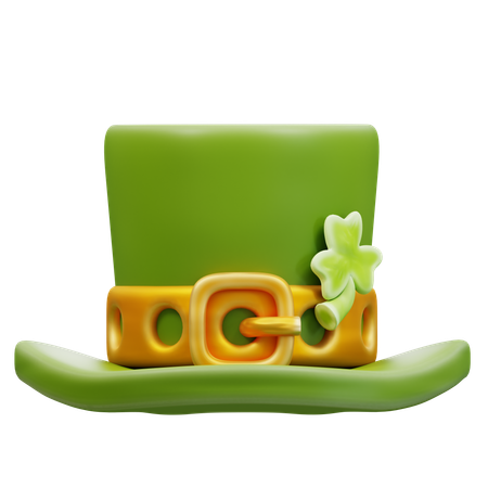 St Patrick Hat  3D Icon