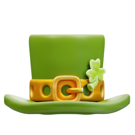 St Patrick Hat  3D Icon