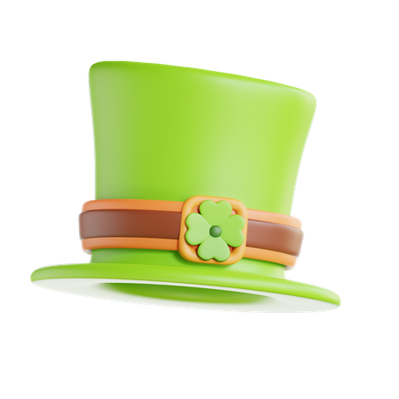 St Patrick Hat  3D Icon