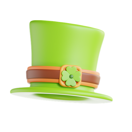 St Patrick Hat  3D Icon