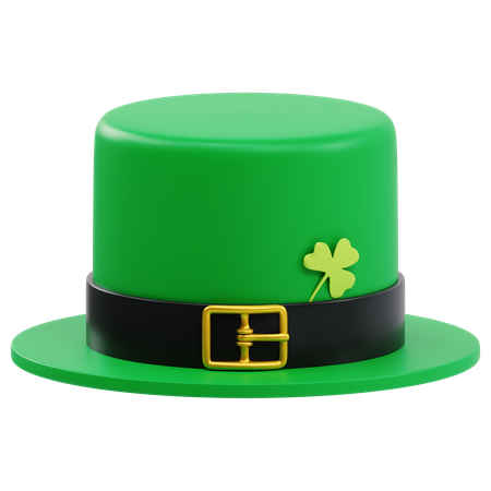 St Patrick Hat  3D Icon