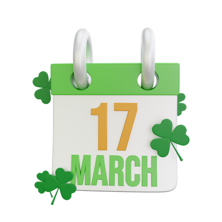 St. Patricks Day - Der Tag der Heiligen Patricks  3D Icon