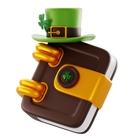 St Patricks Day Book  3D Icon
