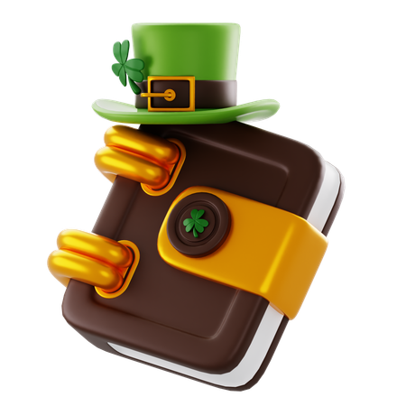 St Patricks Day Book  3D Icon