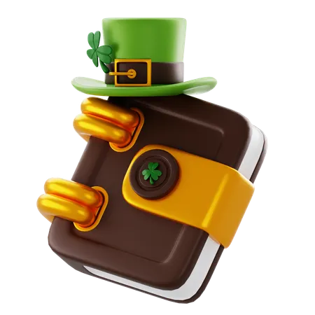 St Patricks Day Book  3D Icon