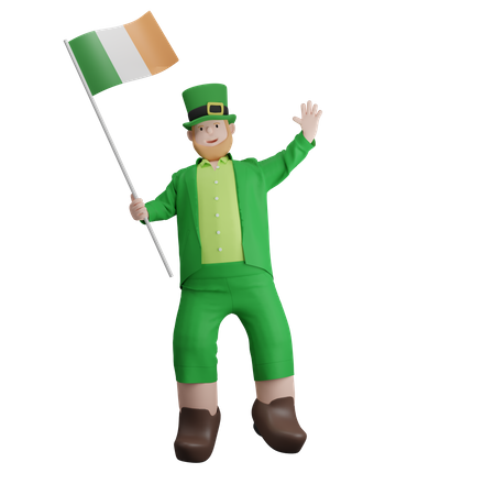 ST. Patrick's Day Celebration  3D Illustration