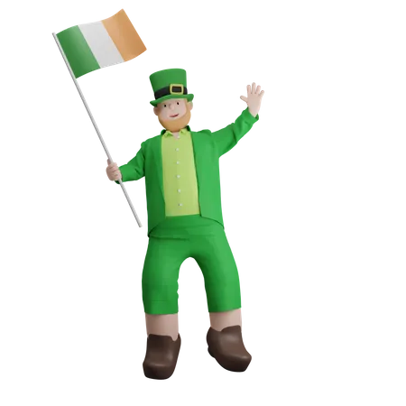 ST. Patrick's Day Celebration  3D Illustration