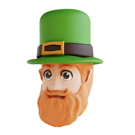 St Patricks Day Character  3D Icon