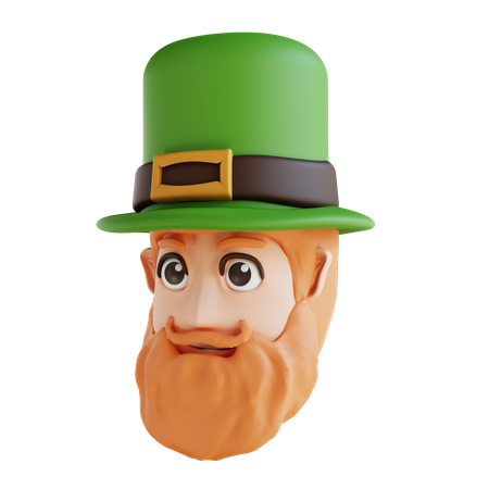 St. Patricks Day-Charakter  3D Icon