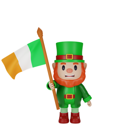 Feier zum St. Patrick’s Day  3D Illustration