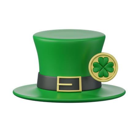 St Patricks Day Hat  3D Icon