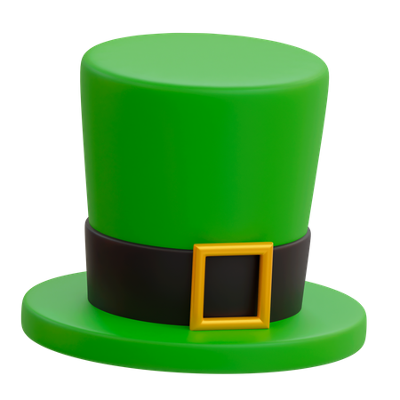 St Patricks Day Hat  3D Illustration