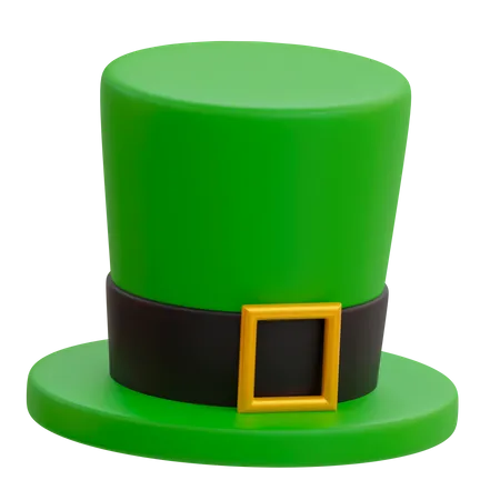 St Patricks Day Hat  3D Illustration