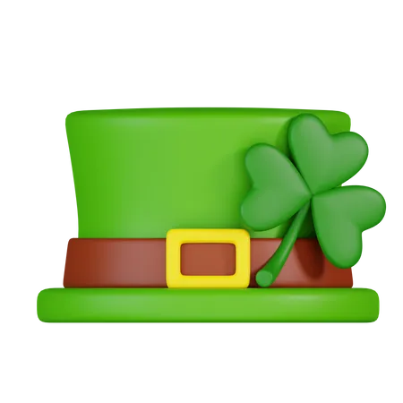 St Patricks Day Hat  3D Icon