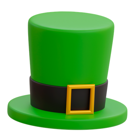 St. Patricks Day Hut  3D Icon