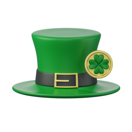 St. Patricks Day Hut  3D Icon